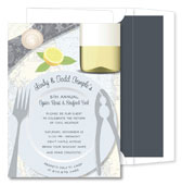 Noteworthy Collections - Invitations (Seafood Place Setting) (ID-1104)