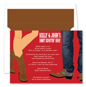 Noteworthy Collections - Invitations (Boot Scootin' Berry) (ID-1114)