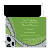 Noteworthy Collections - Invitations (Film Reel Olive) (ID-1127)