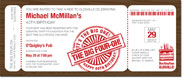 Noteworthy Collections - Invitations (The Big Four-Oh Boarding Pass) (ID-1139)