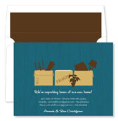 Noteworthy Collections - Invitations (Boxes Teal - Moving Cards/Open House) (ID-1187)