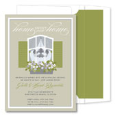 Noteworthy Collections - Invitations (Home Sweet Home Taupe - Moving Cards/Open House) (ID-1191)