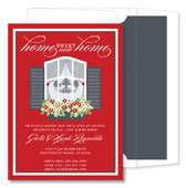 Noteworthy Collections - Invitations (Home Sweet Home Berry - Moving Cards/Open House) (ID-1192)