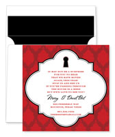 Noteworthy Collections - Invitations (Keyhole Berry - Moving Cards/Open House) (ID-1196)