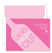 Noteworthy Collections - Invitations (Wine Tilt Pink) (ID-464)