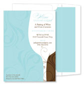 Noteworthy Collections - Invitations (Swirled Bouquet Bali) (ID-468)
