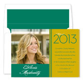 Noteworthy Collections - Graduation Invitations (2012 Grad � Green & Gold with Photo) (DG-472-C01)