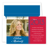 Noteworthy Collections - Graduation Invitations (2012 Grad � Red & Blue with Photo) (DG-478-C07)