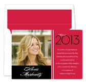 Noteworthy Collections - Graduation Invitations (2012 Grad � Red & White with Photo) (DG-482-C11)