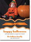 Noteworthy Collections - Halloween Photo Cards (Book Plate Spider Web with Ribbon) (DG-1168-R)