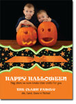 Noteworthy Collections - Halloween Photo Cards (Book Plate Halloween Stars with Ribbon) (DG-1169-R)