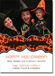 Noteworthy Collections - Halloween Photo Cards (Book Plate Spooky with Ribbon) (DG-1172-R)