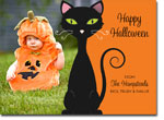 Noteworthy Collections - Halloween Photo Cards (Black Cat) (DG-1573)