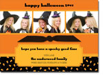 Noteworthy Collections - Halloween Photo Cards (Candy Corn with Ribbon) (DG-1575-R)