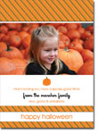 Noteworthy Collections - Halloween Photo Cards (Halloween Stripes) (DG-1582)