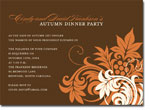 Noteworthy Collections - Halloween Inviations (Autumn Swirls) (ID-1152)