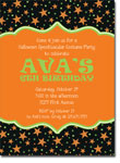 Noteworthy Collections - Halloween Inviations (Book Plate Halloween Stars) (ID-1169)