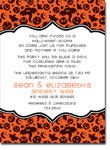 Noteworthy Collections - Halloween Inviations (Book Plate Spooky) (ID-1172)