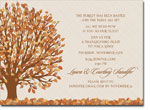 Noteworthy Collections - Halloween Inviations (Autumn Tree) (ID-1570)