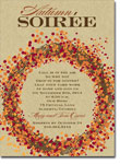 Noteworthy Collections - Halloween Inviations (Berry Wreath) (ID-1572)