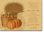 Noteworthy Collections - Halloween Inviations (Wheat Harvest) (ID-1593)