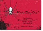 Noteworthy Collections - Halloween Inviations (Hanging Out Red) (ID-1620)