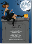 Noteworthy Collections - Halloween Invitations (RIP African American) (ID-359-AA)