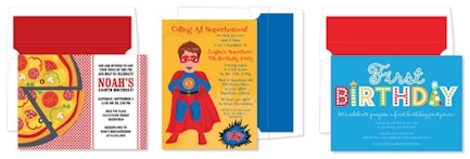 Kids' Party Invitations by Noteworthy