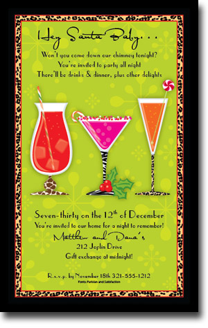  Paper So Pretty - Invitations (Wild Christmas Cocktails)