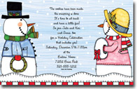 &nbsp;Paper So Pretty - Invitations (Mr. & Mrs. Snowman)