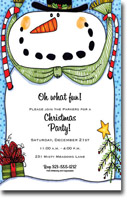 &nbsp;Paper So Pretty - Invitations (Snowman)