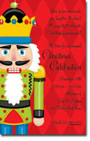 Paper So Pretty - Invitations (Nutcracker on Red Harlequin)