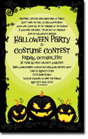 Paper So Pretty - Invitations (Spooky Pumpkins)