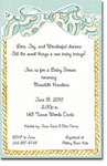 Picture Perfect - Invitations (Blue Bow) (D11)
