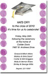 Picture Perfect - Invitations (Gradtastic Purple) (D47)