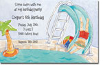 Picture Perfect - Invitations (His Pool Party) (D76)