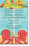 Picture Perfect - Invitations (Beach Time) (D79)