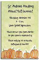 Picture Perfect - Invitations (Pumpkin Patch) (20291I)