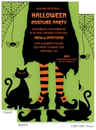 Take Note Designs - Halloween Invitations (Cosmic Creeper is Bewitched)