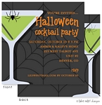 Take Note Designs - Halloween Invitations (Apple Web Martini)