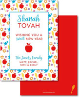 Jewish New Year Cards by Three Bees (Jewish Icons)