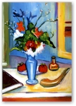 Michele Pulver/Another Creation Jewish New Year Cards - Holiday Table