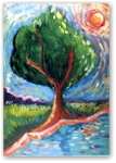 Michele Pulver/Another Creation Jewish New Year Cards - Tree Of Life