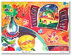 Jewish New Year Cards by Michele Pulver/Another Creation - Table With A View