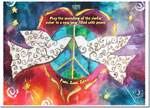 Jewish New Year Cards by Michele Pulver/Another Creation - Doves of Peace