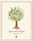 Bonnie Marcus Collection - Jewish New Year Cards (Apple Tree) (ATC-MTP)
