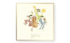 Checkerboard Jewish New Year Cards - Colorful Klezmers (HNY-ANE-V)