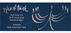 Checkerboard Jewish New Year Cards - Sparkly Menorah (HNY-ATL-I)