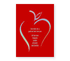 Checkerboard Jewish New Year Cards - Delicious Wishes (HNY-GSJ-L)