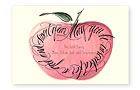 Checkerboard Jewish New Year Cards - Elegant Inscription (HNY-VTC-U)